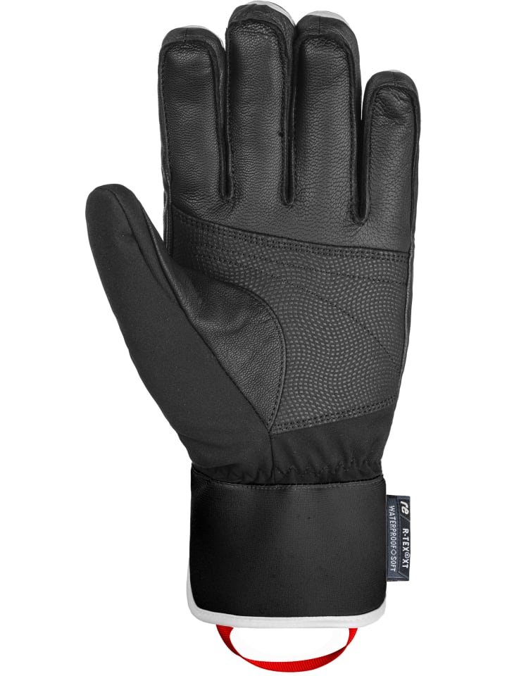 Reusch Fingerhandschuhe Mastery in 7745 black/white/fire red günstig kaufen