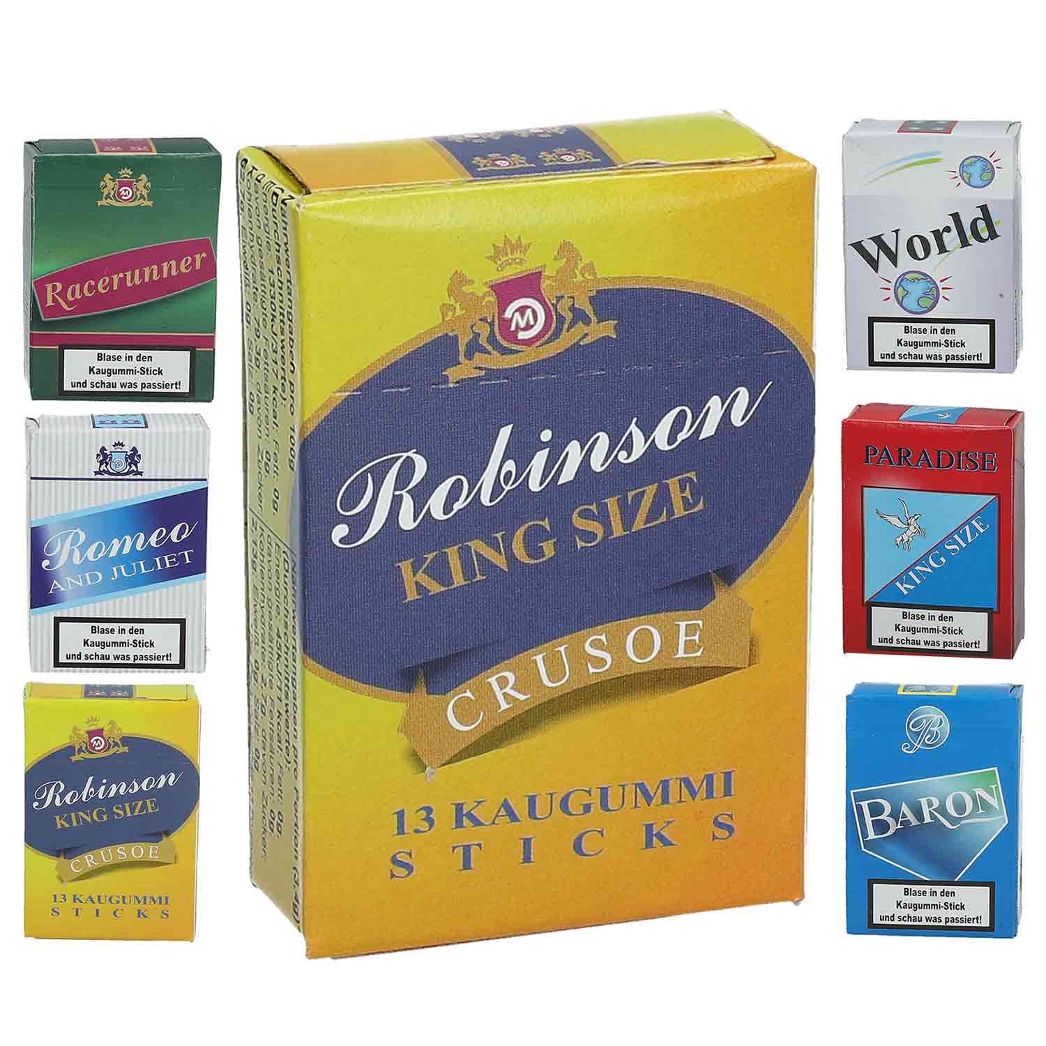 Kaugummi Sticks 13er