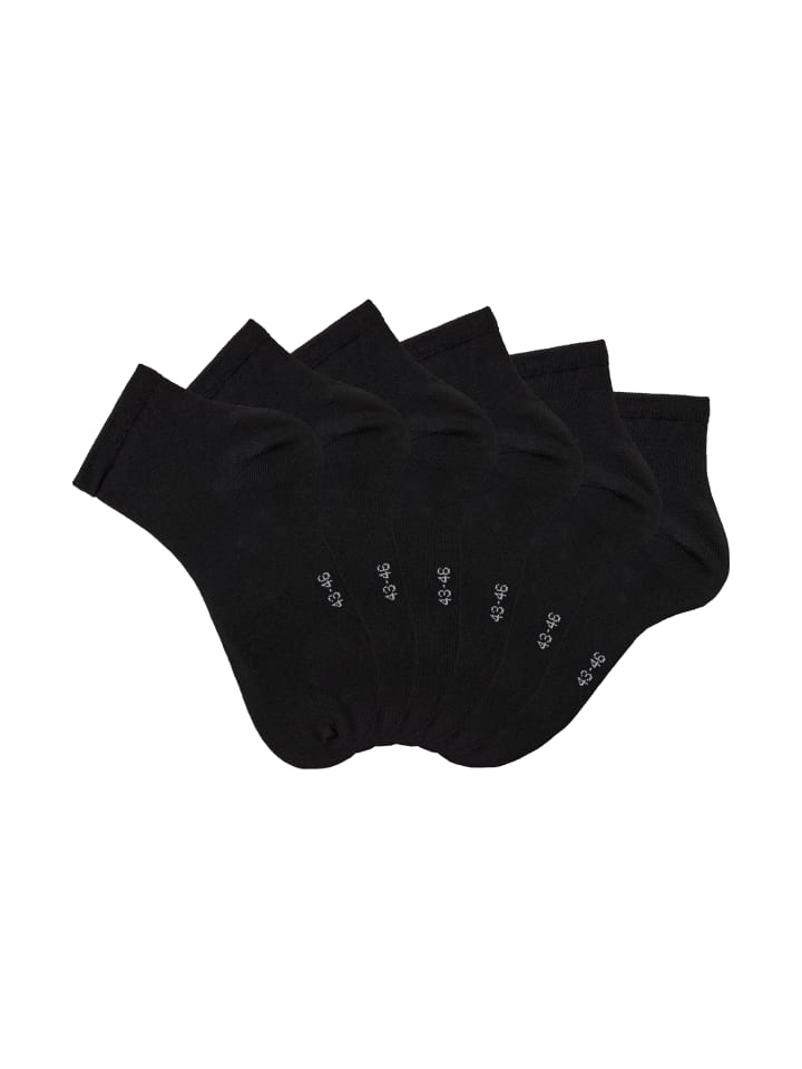 Bench Kurzsocken in 6x schwarz günstig kaufen