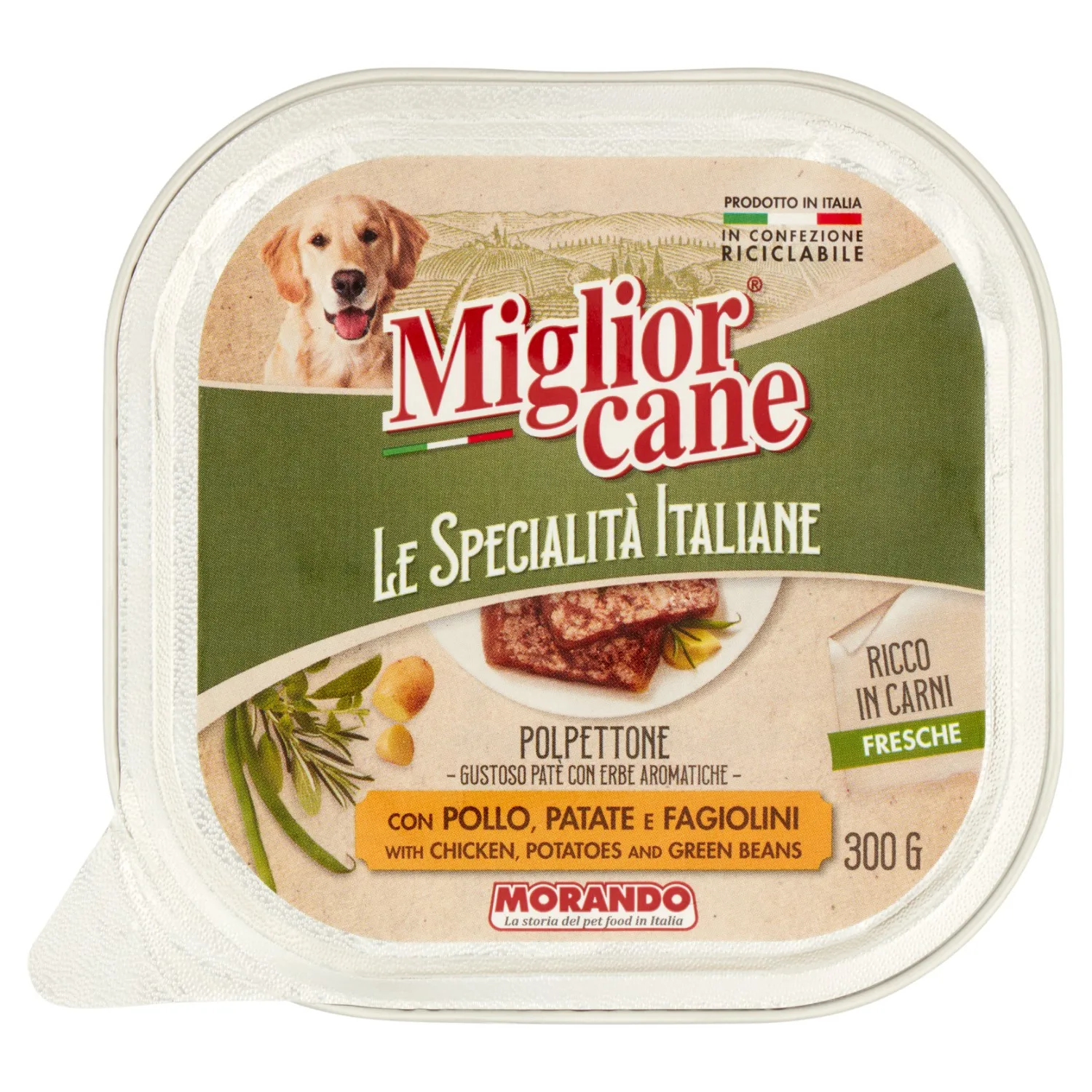 Migliorcane italské speciality Sekaná s kuřecím masem