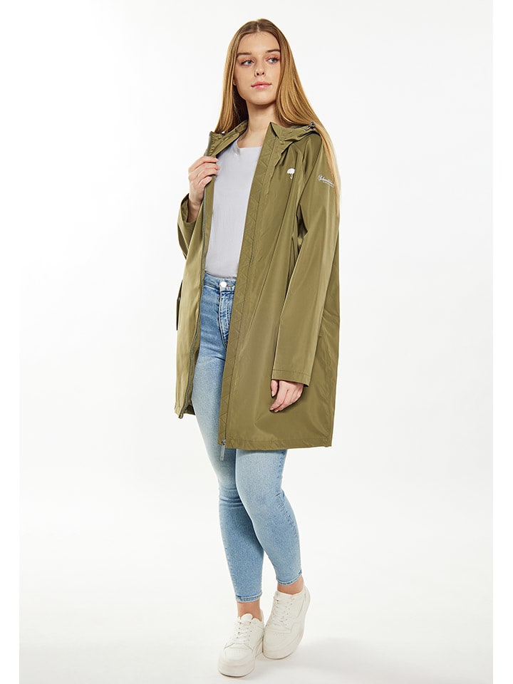 Schmuddelwedda Regenmantel in Khaki günstig kaufen
