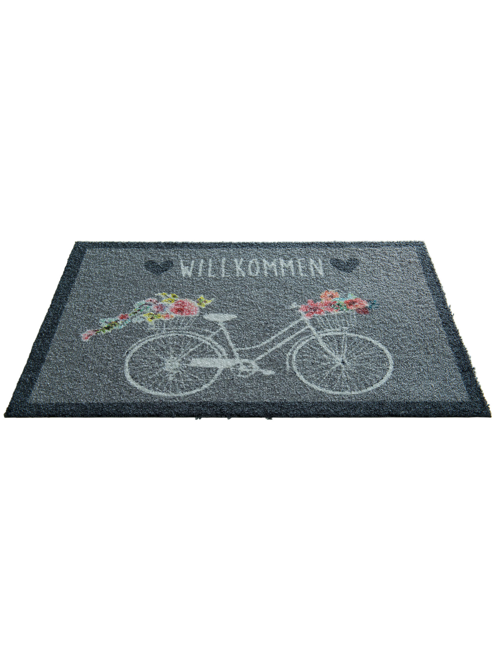 Nostalgie Sauberlaufmatte, Bike Grey