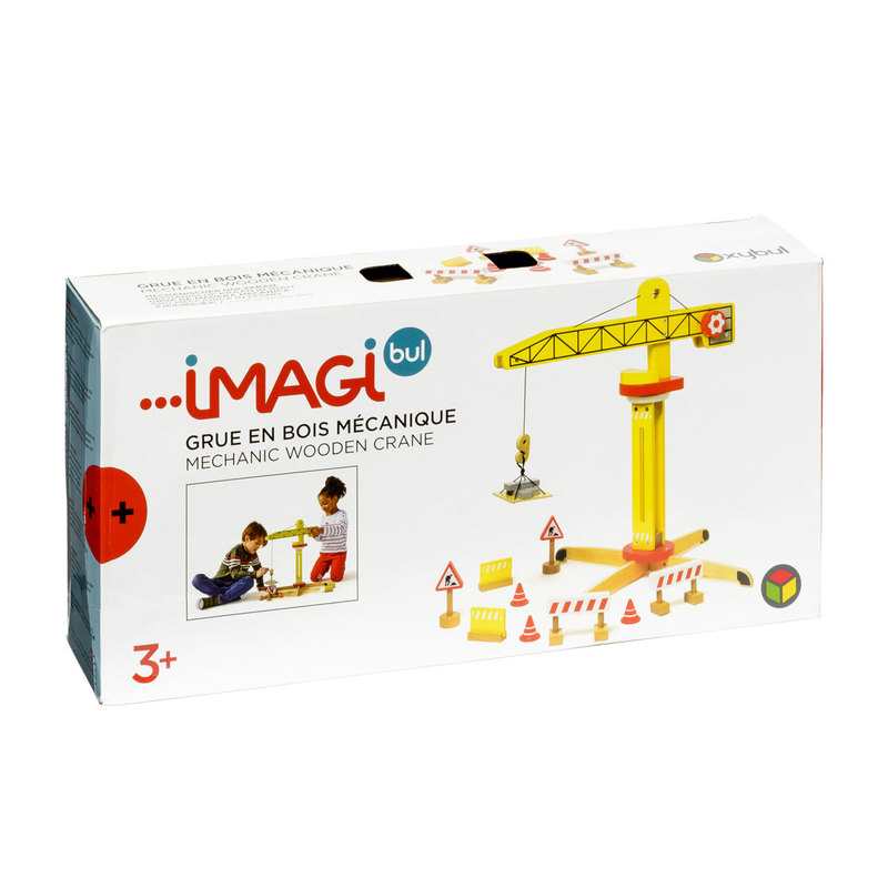 Grue en bois mécanique Oxybul