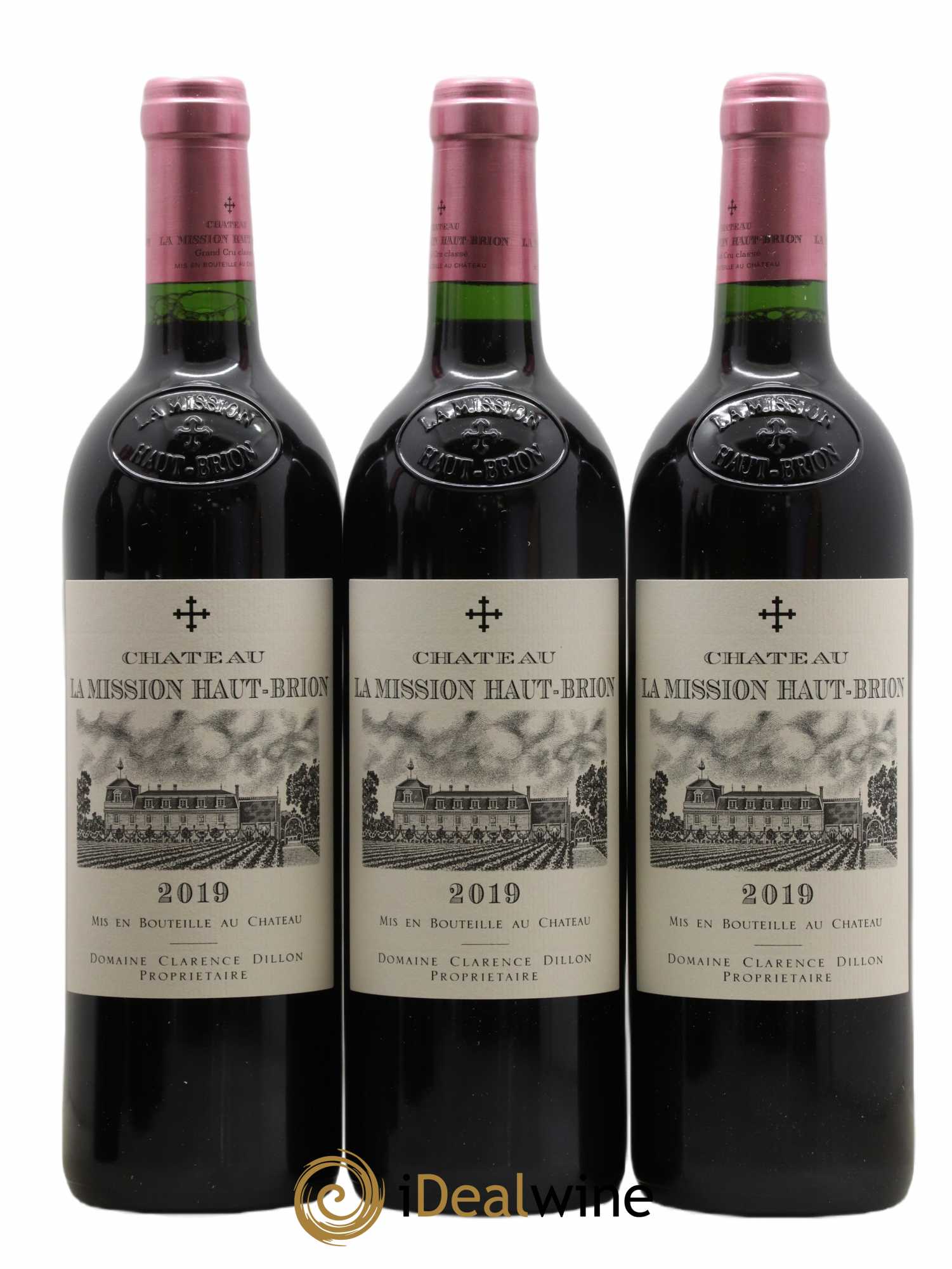 Château La Mission Haut-Brion Cru Classé de Graves  2019 - Lot de 6 Bouteilles