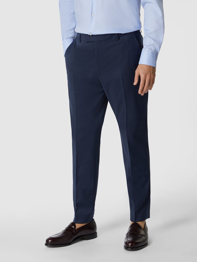 Modern Fit Anzughose mit Stretch-Anteil Modell 'Brad' in blau