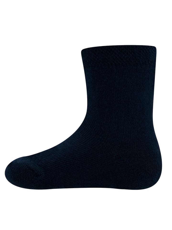 ewers 3er-Set Socken GOTS Uni in marine - latte - grau günstig kaufen