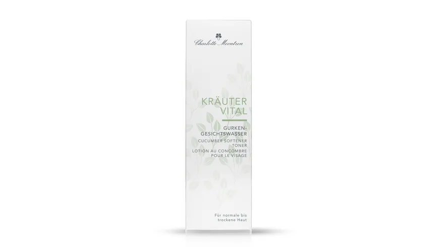 Charlotte Meentzen KRÄUTERVITAL Gurken-Gesichtswasser 150 ml