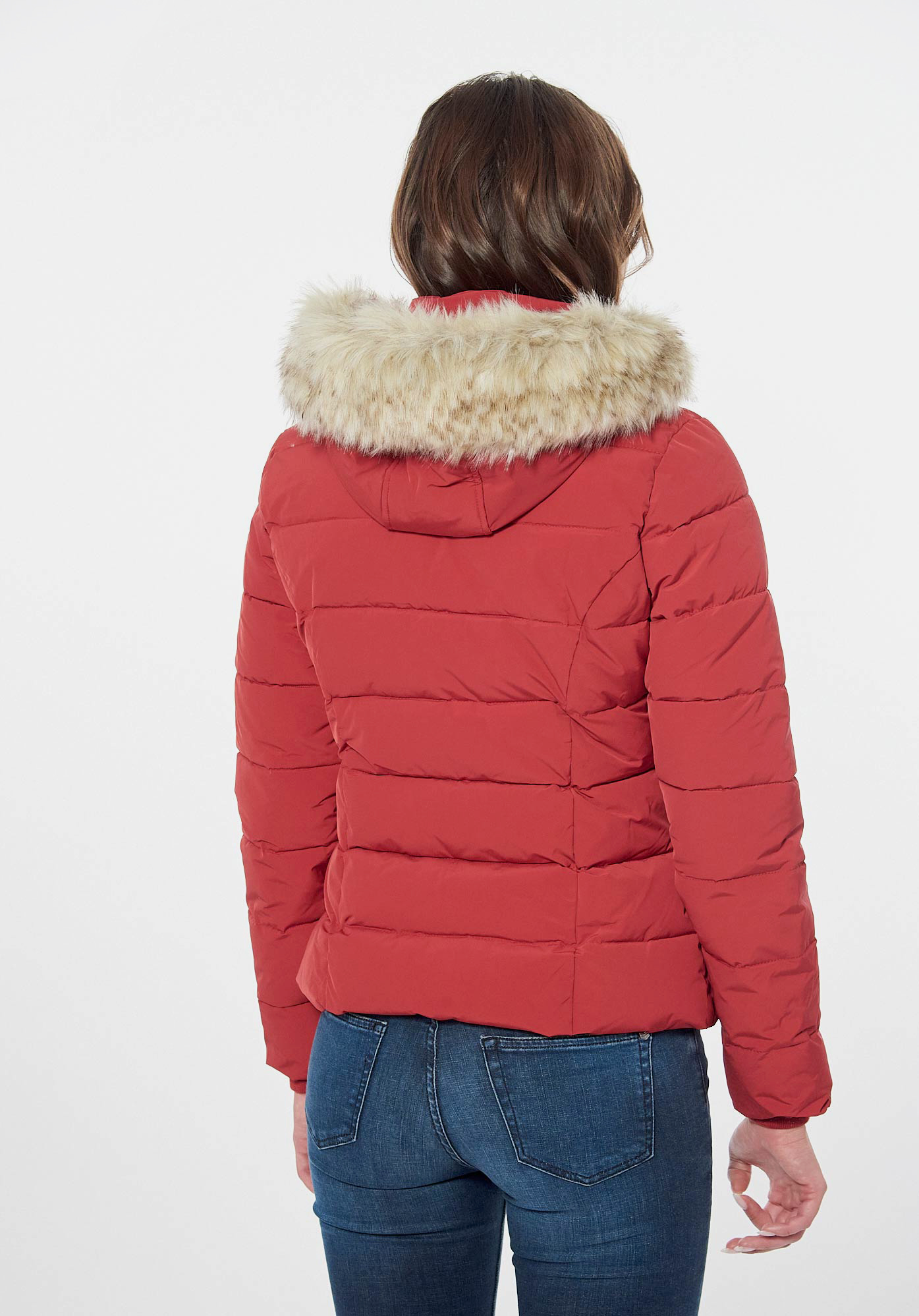 DIBBY  Doudoune rouge Femme