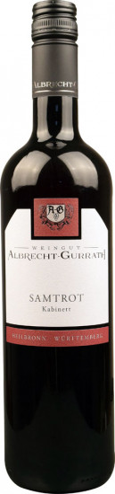 2020 Samtrot Kabinett halbtrocken - Weingut Albrecht-Gurrath