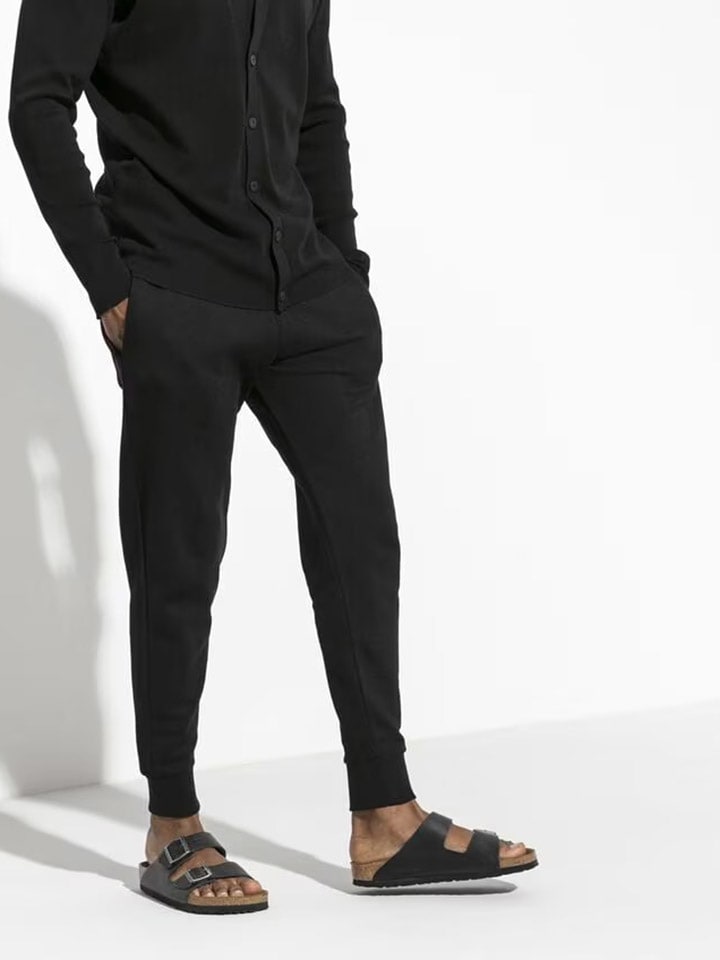 Birkenstock Leder-Pantoletten 
