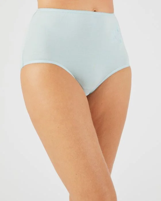 Lot de 4 culottes maxi broderie fantaisie