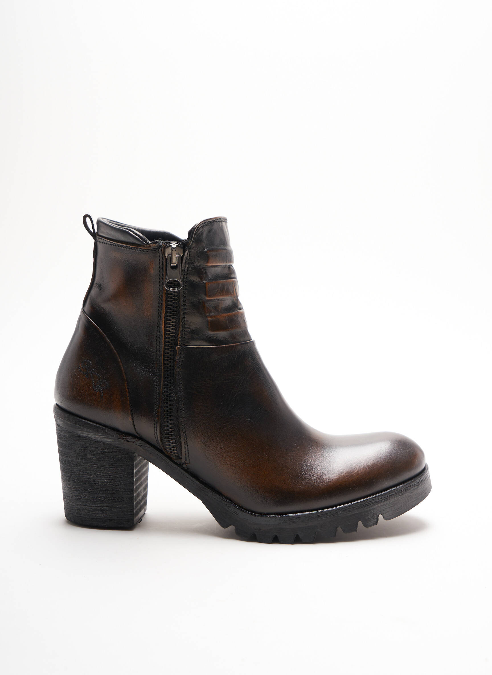Bunker Bottines Femme couleur marron