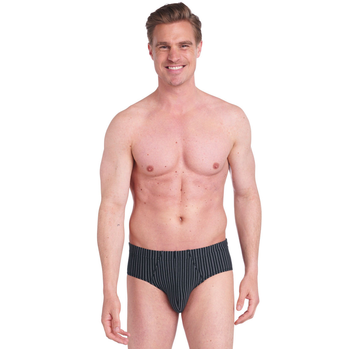 Herren Slip mit Streifen