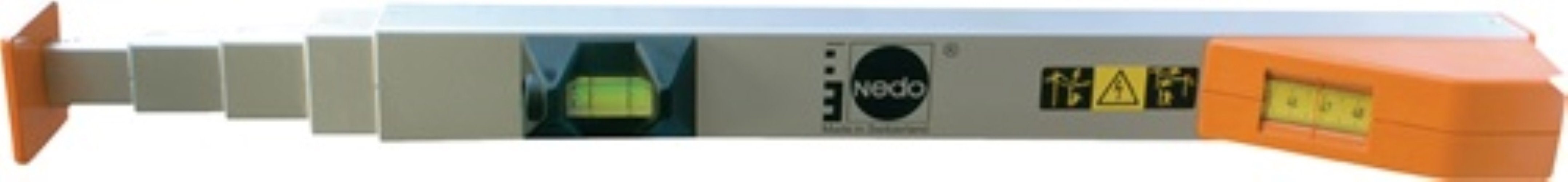 Nedo Teleskop Teleskopmaßstab mEssfix Messber.0,37-1m L.0,37m 0,7kg NEDO rechteckig