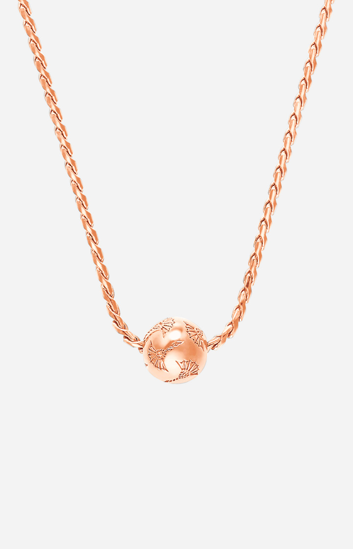 Halskette in Rosé