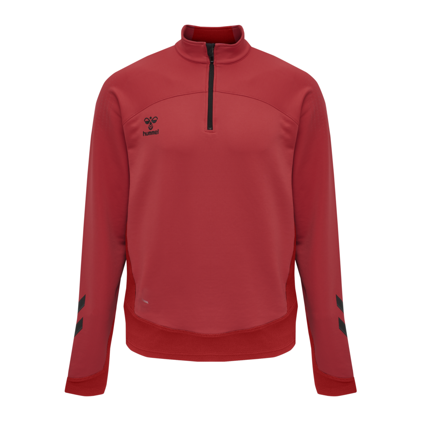 Hummel hmlLEAD HalfZip Sweatshirt Kids Rot F3062