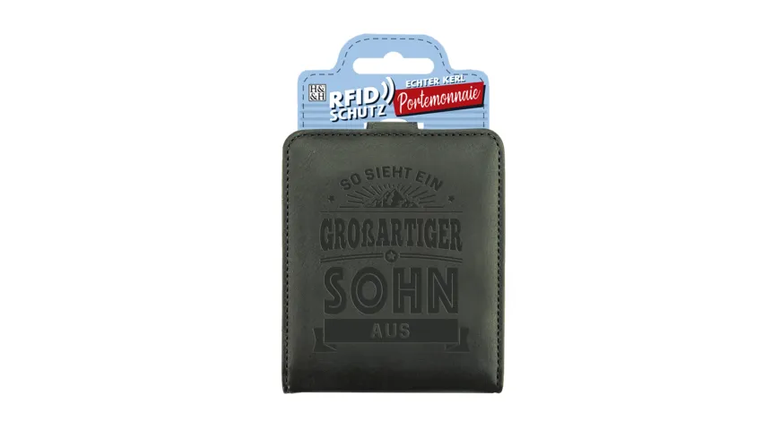 H&H Echte Kerle Portemonnaie Sohn