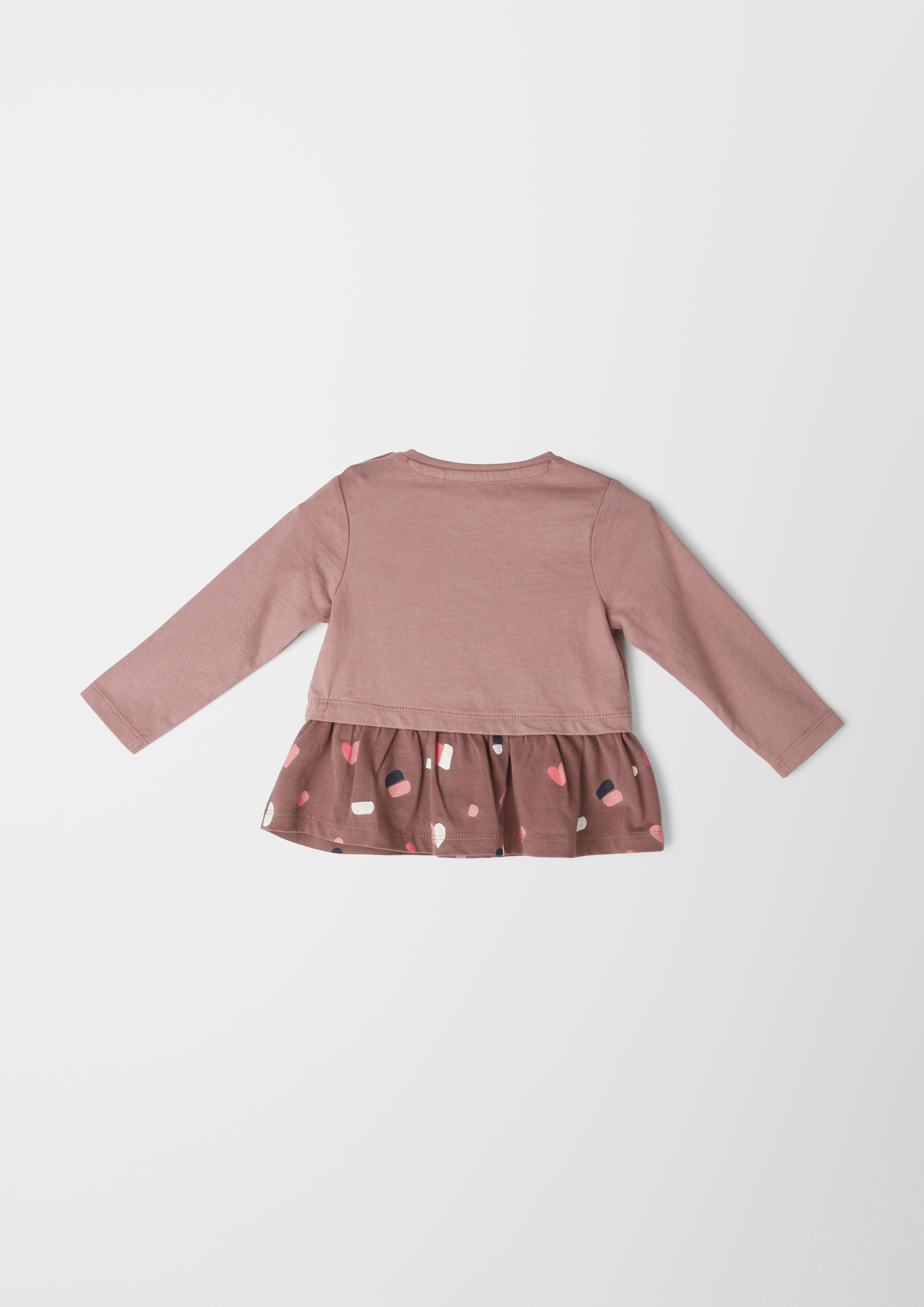 Volantshirt mit Print  2119900-4767