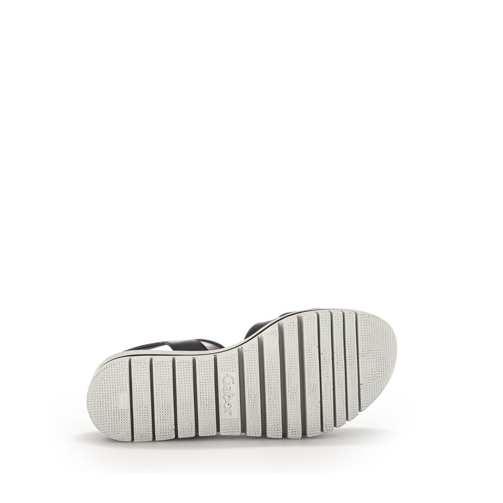 Gabor fashion Plateau Sandale schwarz