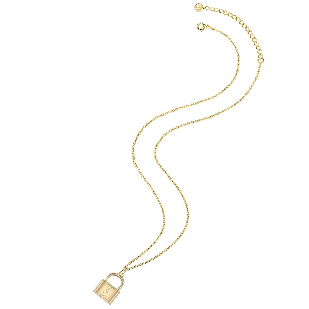 Glanzstücke München Collier en argent Château Argent sterling en Or jaune collier