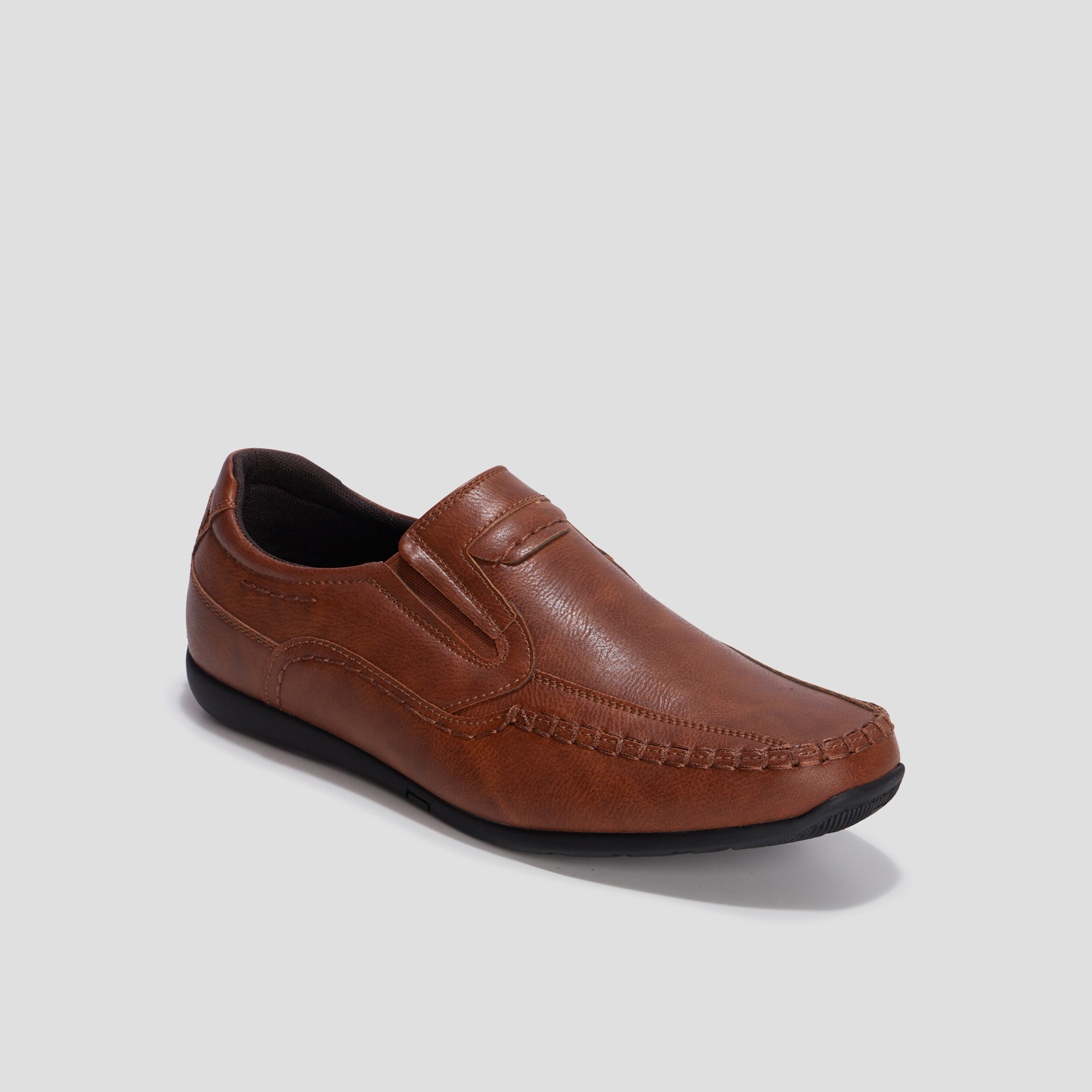 Chaussures bateau marron homme | La Halle