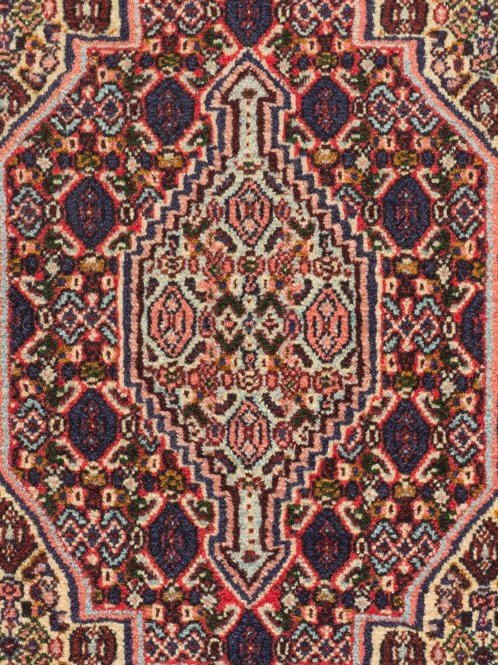 Senneh ca. 72 x 105 cm, Unikat / Einzelstück