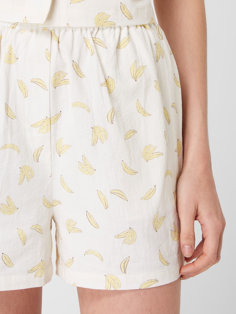 Shorts aus Bio-Baumwolle Modell 'Tarah' in sand