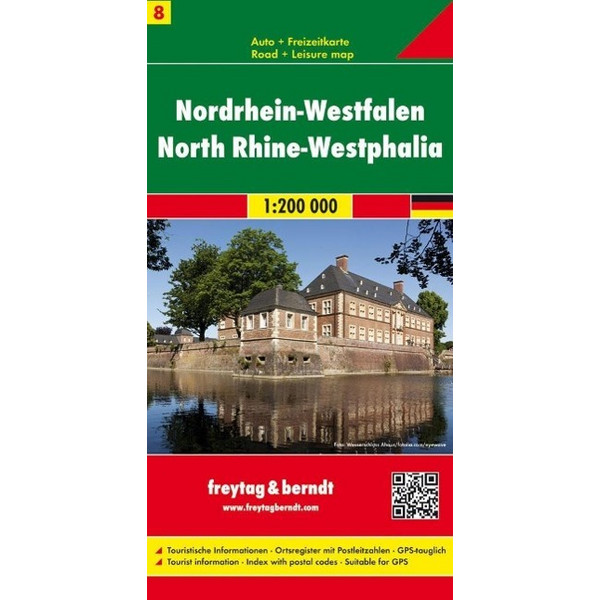 Deutschland 08 Nordrhein-Westfalen 1 : 200 000 - Wanderkarte
