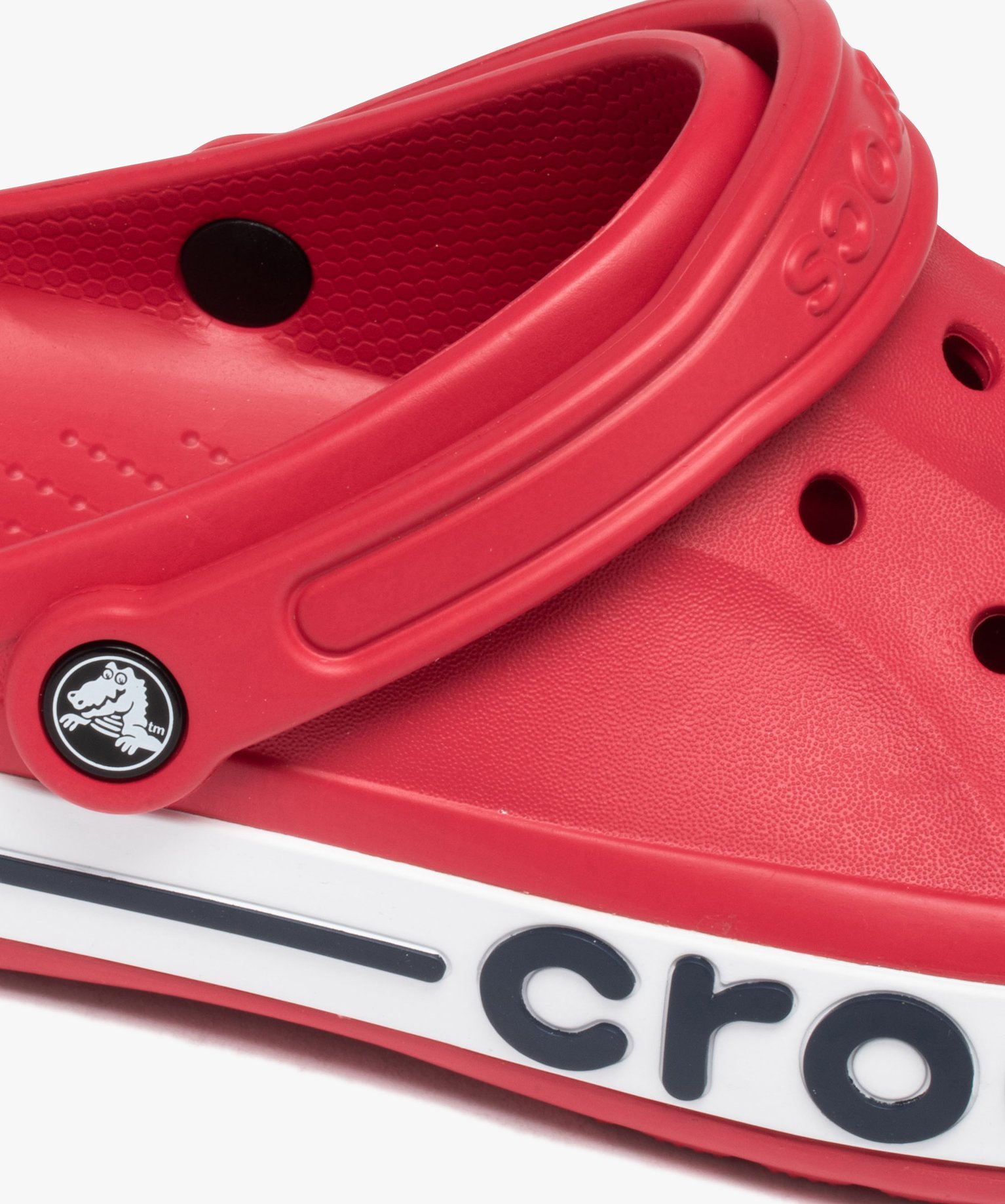 Sabots souples homme dessus perforé à semelle épaisse - C... rouge | GEMO