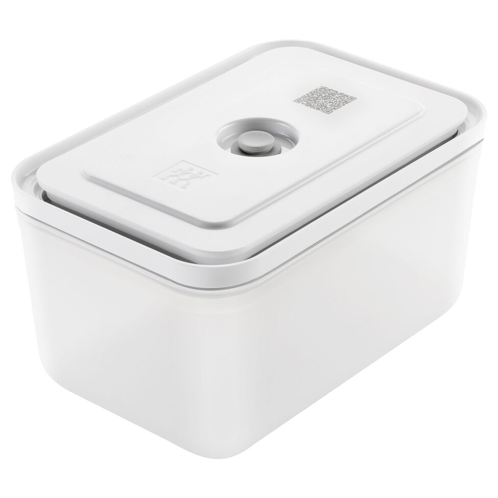 Vakuumbox L, Kunststoff, Semitransparent-Grau