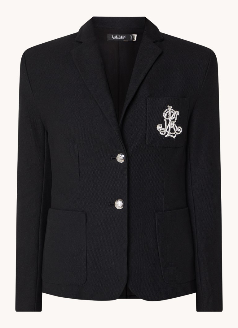 Ralph Lauren sako od pike pamuka s metalnim vezom logotipa