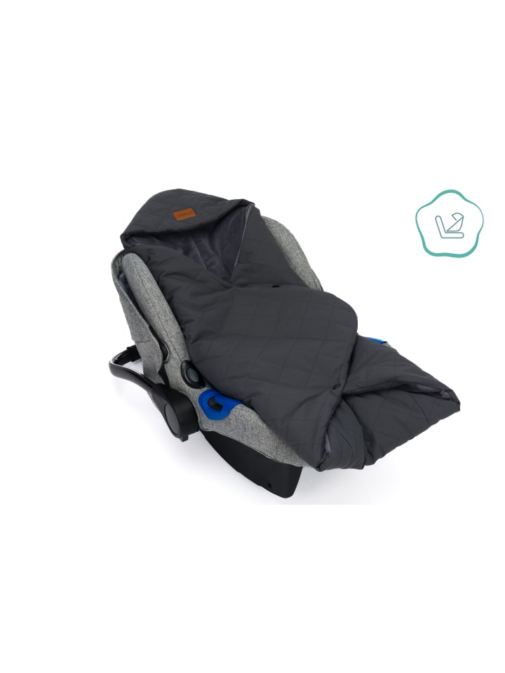 fillikid Winterfußsack Einschlagdecke Palü Exklusiv in Grau günstig kaufen onesize