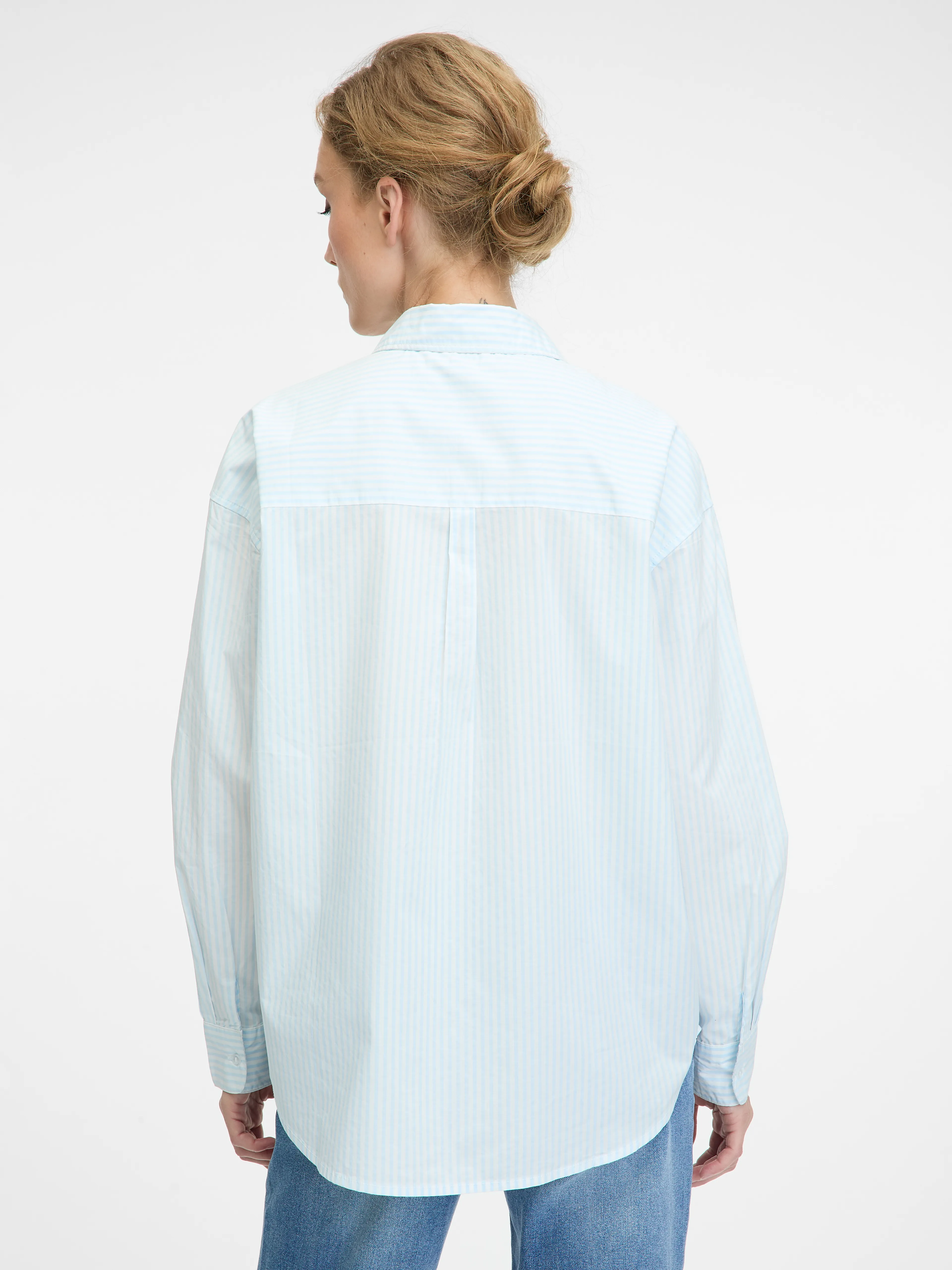 Hellblaues Damenhemd ORSAY