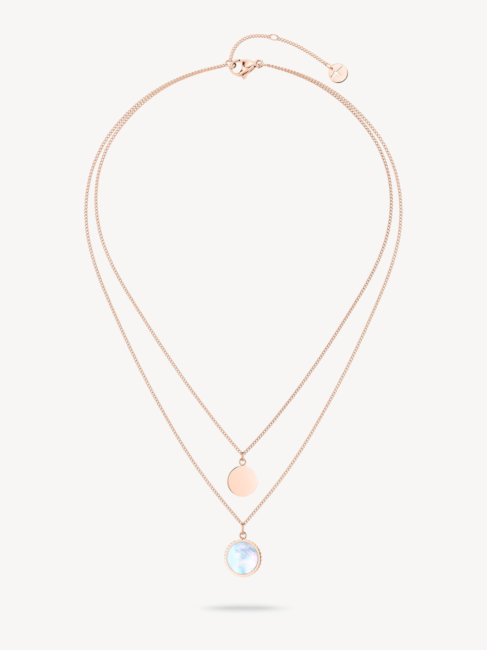 Collier - or rose