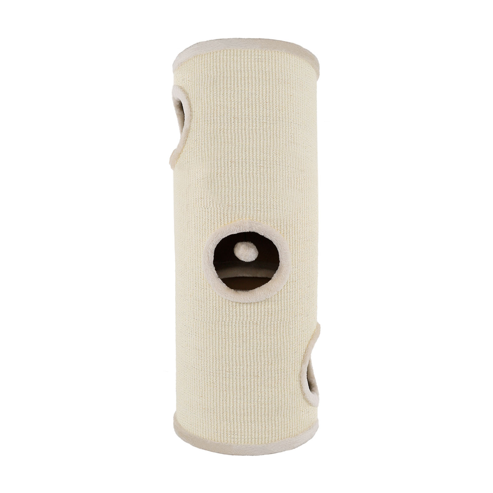 Lionto Kratztonnen Lionto 100cm Kratztonne mit Sisal beige