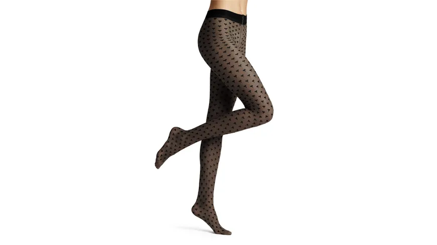 FALKE Damen Feinstrumpfhose Darling 15 DEN schwarz