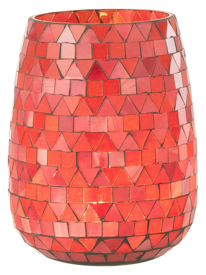 J Line Windlicht in Rot - (H)16 x Ø 12,5 cm günstig kaufen onesize
