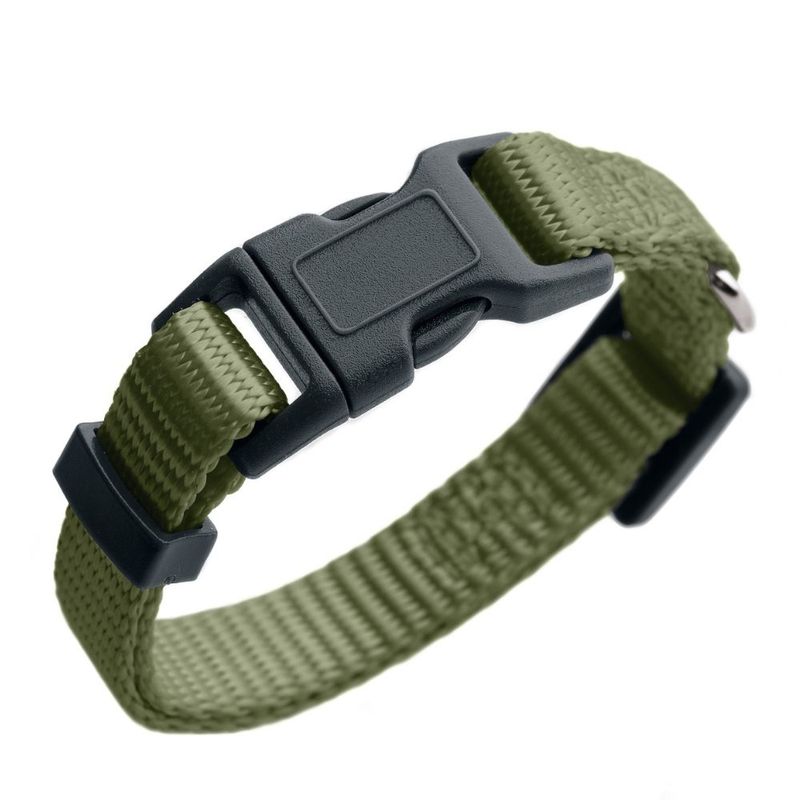 Sparset HUNTER Halsband + Führleine London, olivgrün | bitiba %