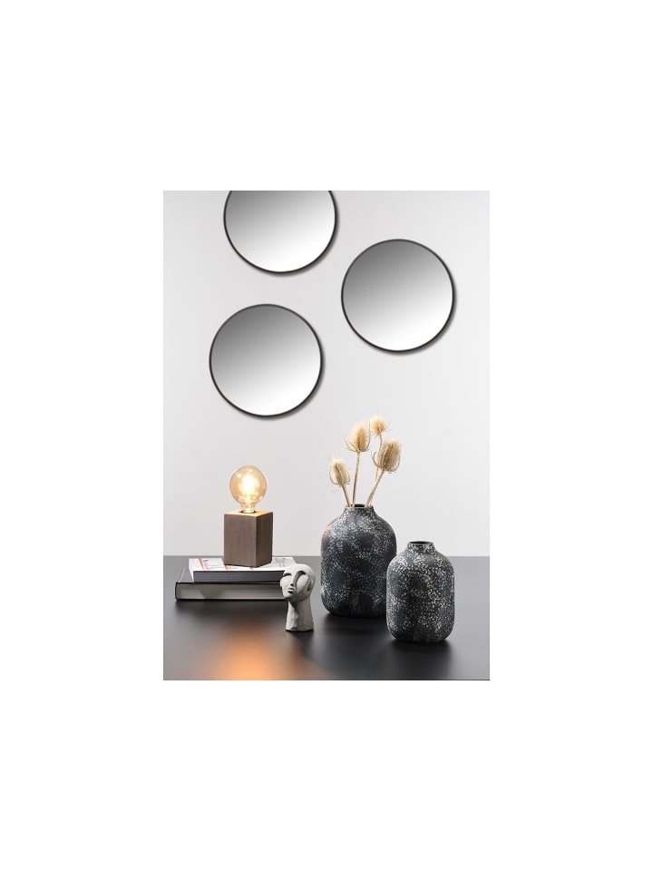 Villa Collection Spiegel Vardo in Schwarz günstig kaufen 80 cm