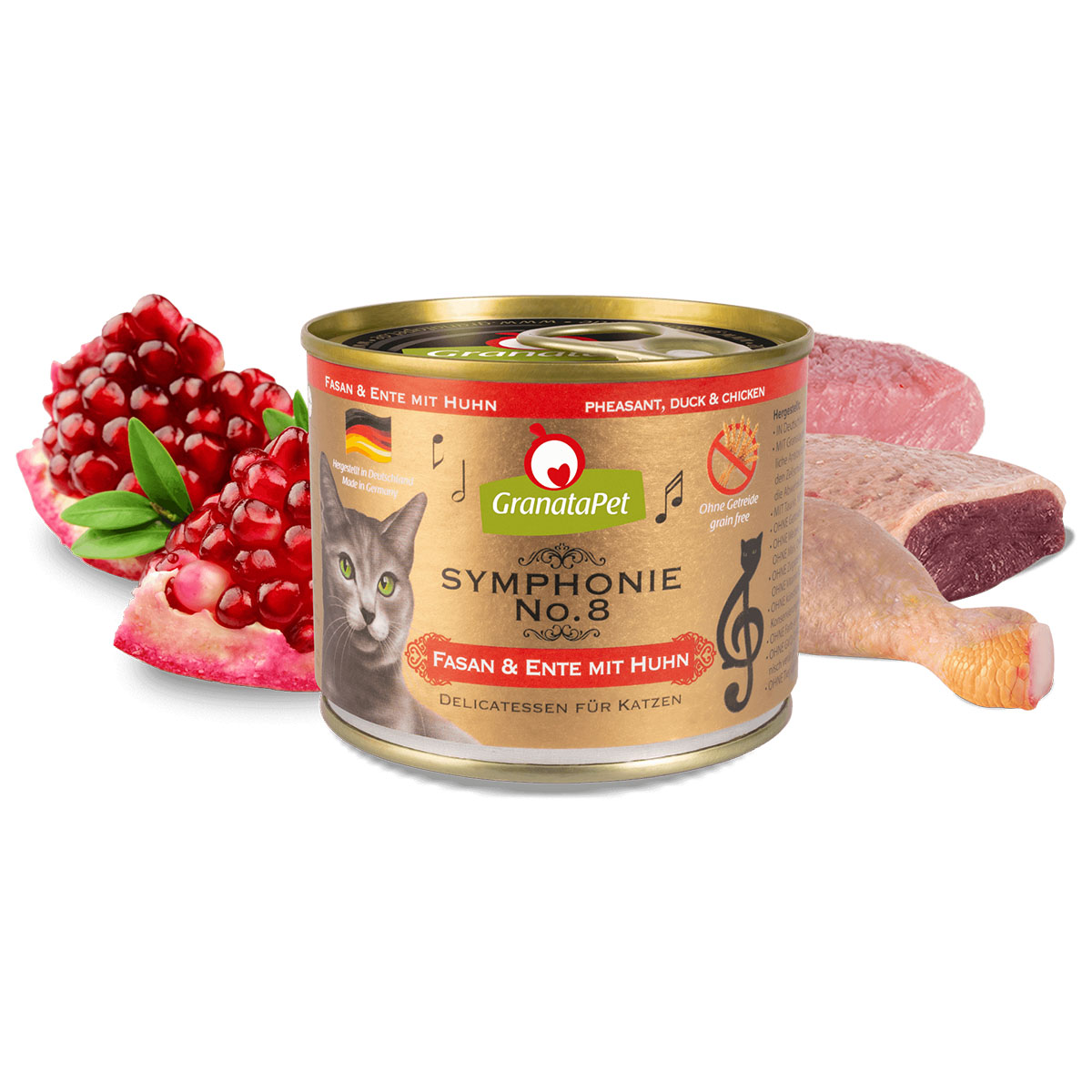 GranataPet Symphonie No. 8 Fasan & Ente mit Huhn