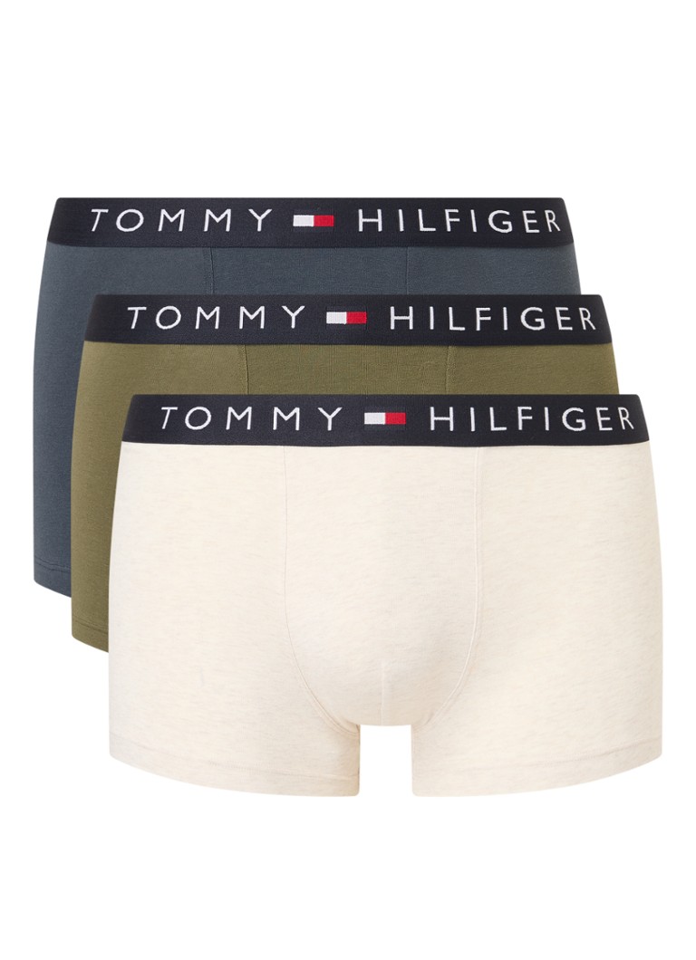 Set de 3 perechi de boxeri cu logo-ul Tommy Hilfiger