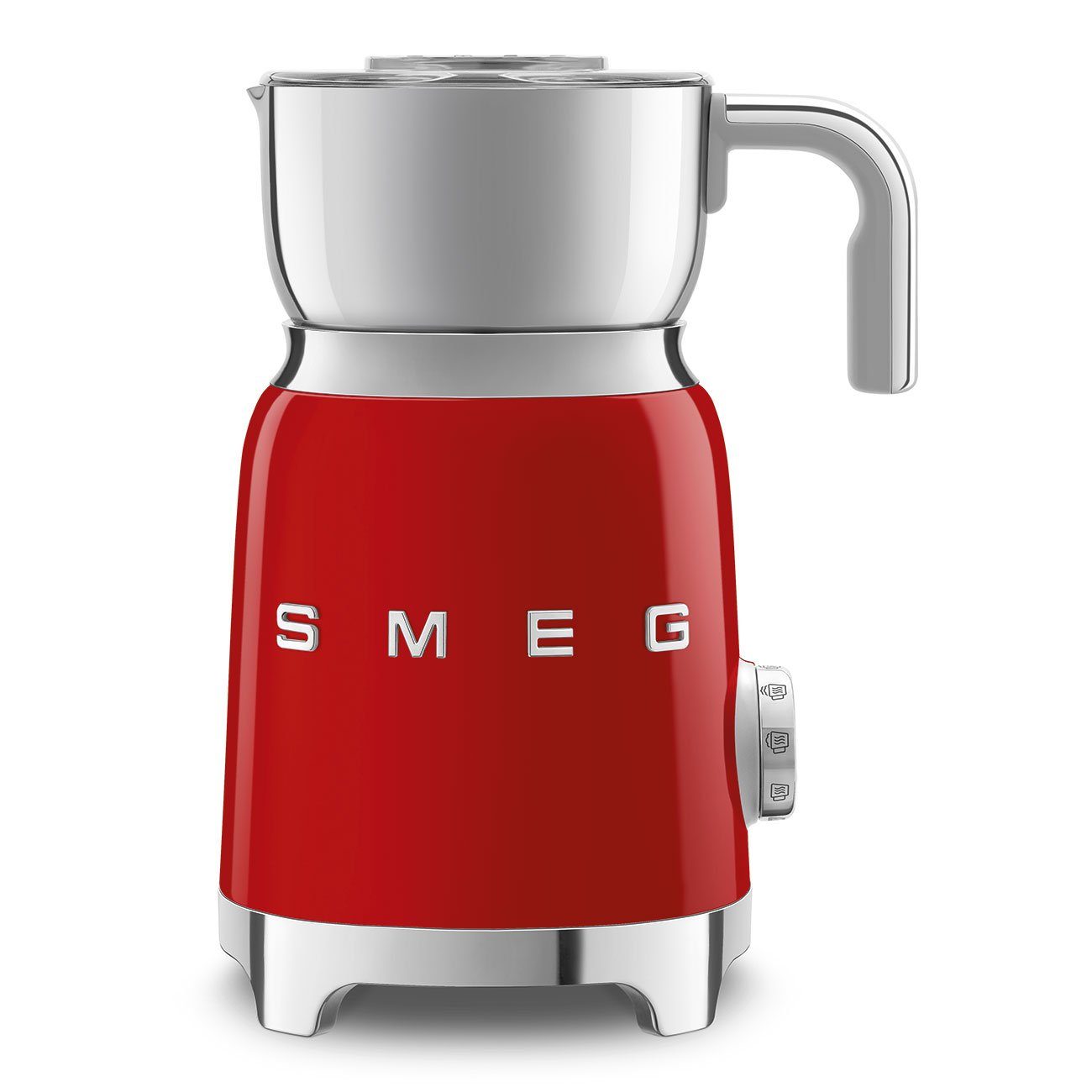 Smeg Milchaufschäumer MFF11RDEU, Rot
