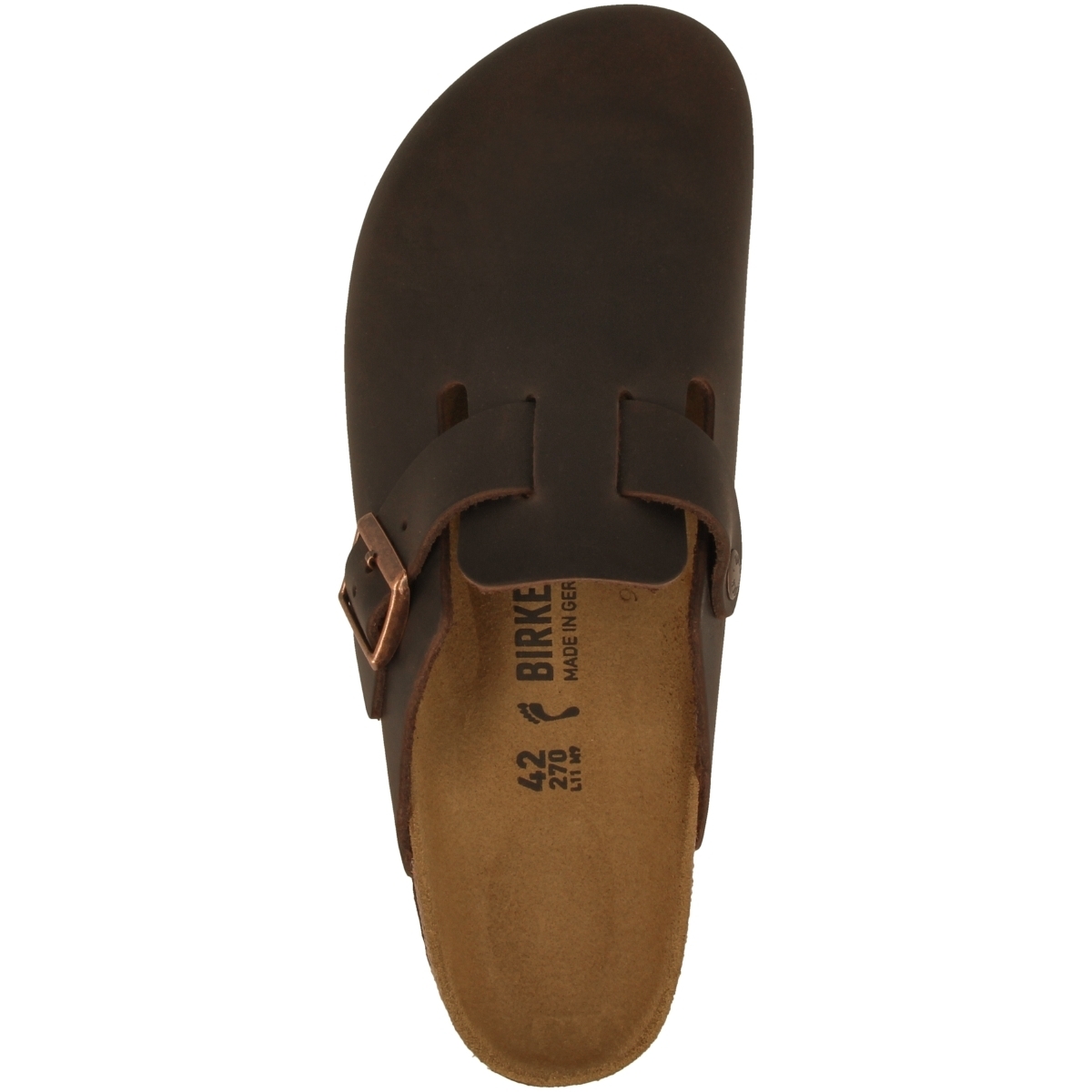 Birkenstock Boston Clogs dunkelbraun