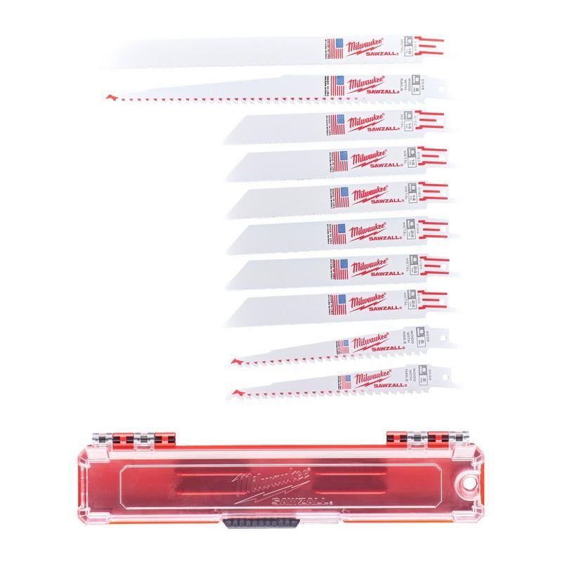 Milwaukee Tillbehör 49222211 Sawzall Tigersågblad Set 10 delar