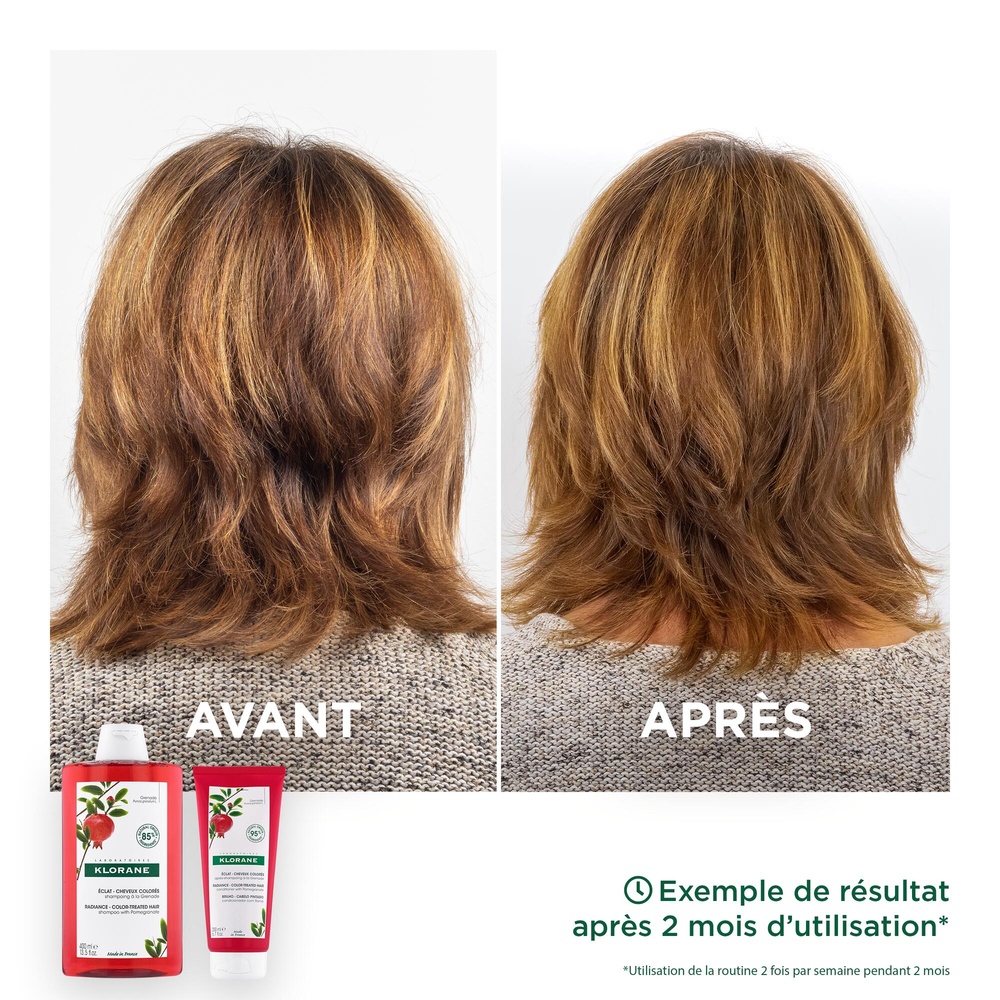 Klorane Klorane - Grenade - Shampoing éclat à la  Grenade - Cheveux colorés 200ml Shampoing