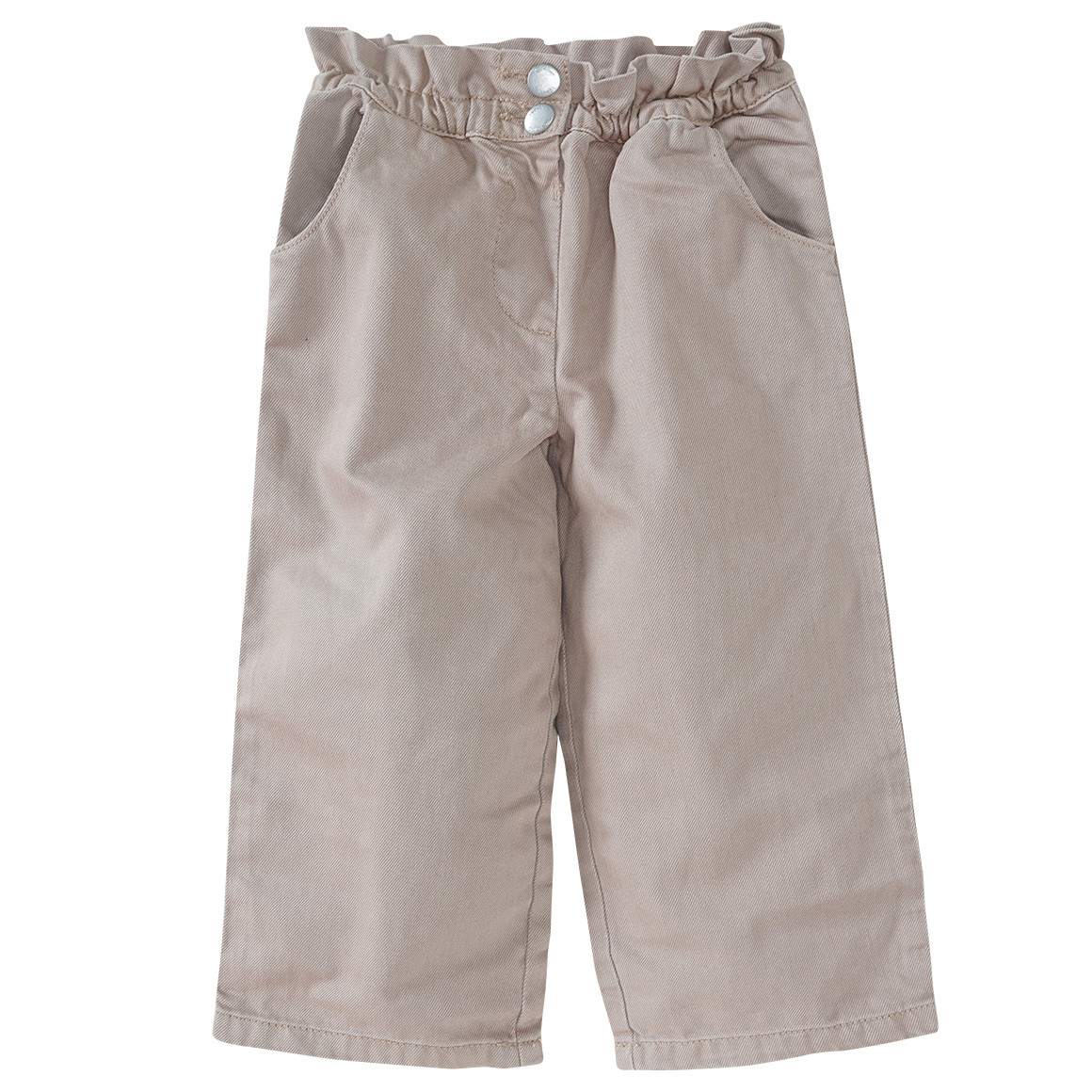 Kinder Loose-Fit-Jeans mit Paperbag-Bund