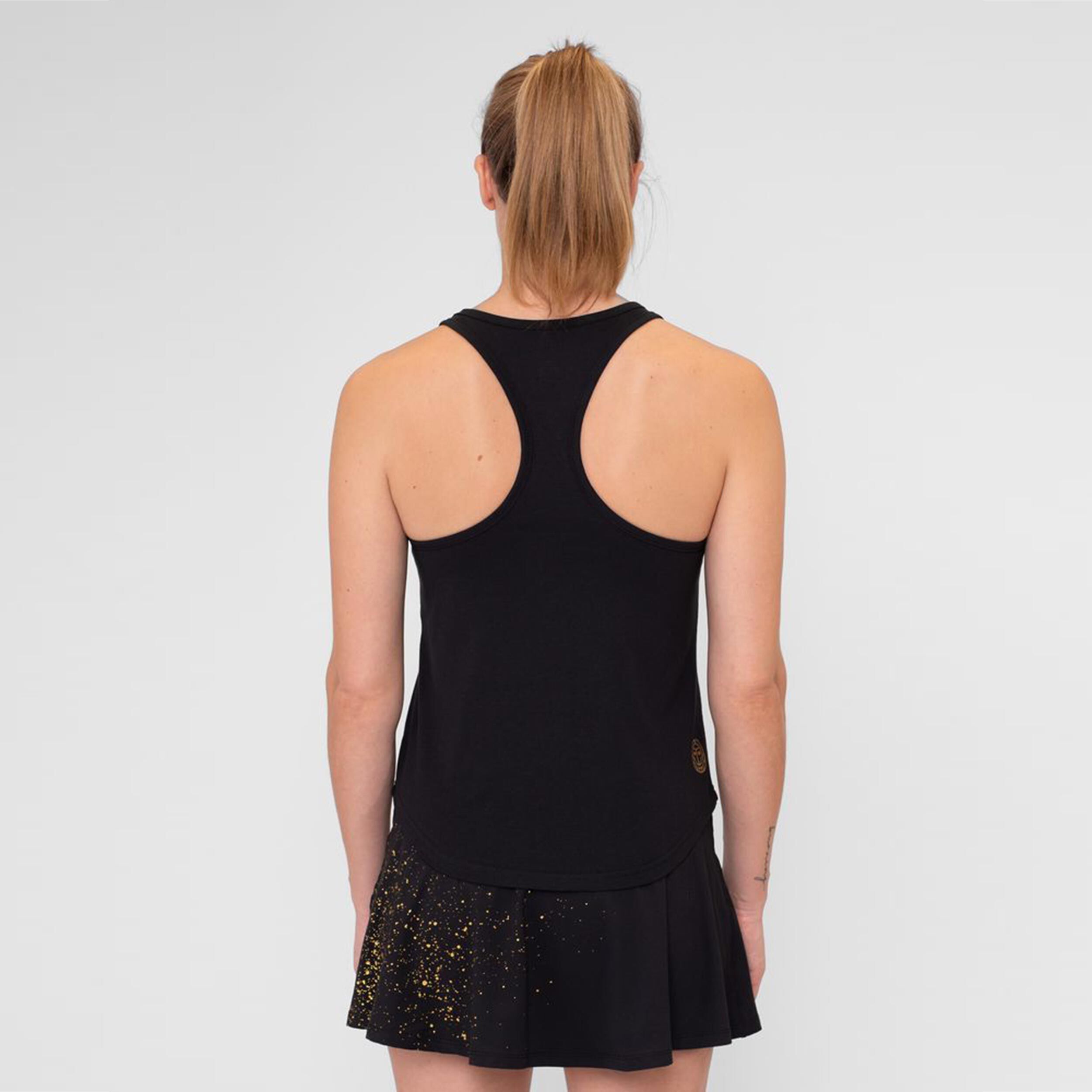 Paris 2024 Chill Tank-Top Damen - Schwarz, Gold
