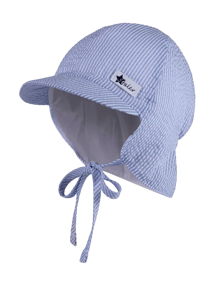 Sterntaler Nackenschutzcap in Blau günstig kaufen