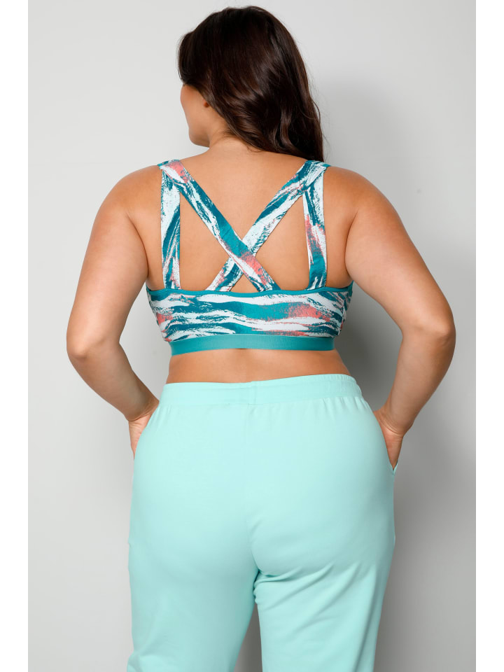 TruYou Sport BH in grünblau günstig kaufen