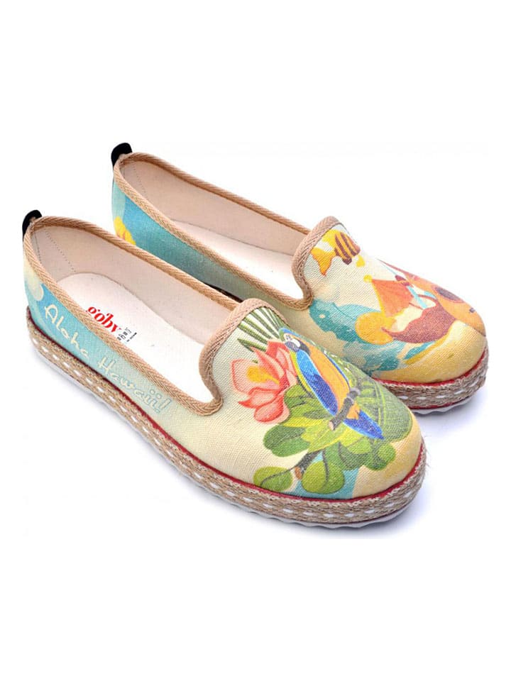 Goby Espadrilles in Bunt günstig kaufen